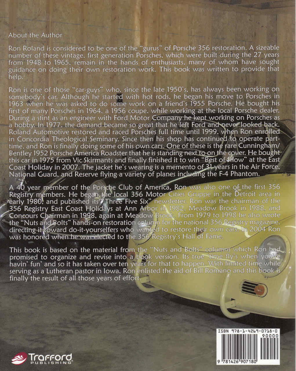 Restored By Hand: The "Nuts and Bolts" of Porsche 356 Restoration (9781426907180)