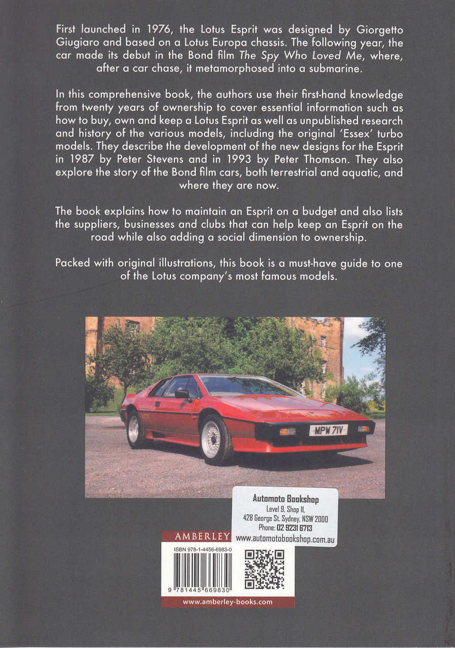 Lotus Esprit (Matt Younger and Mike Younger) (9781445669830)