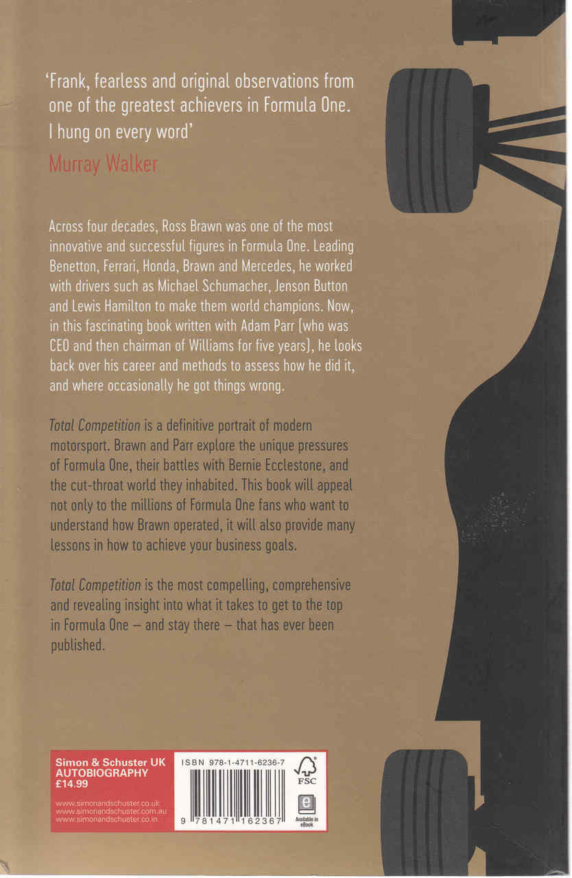 Total Competition: Lessons in Strategy from Formula One Back