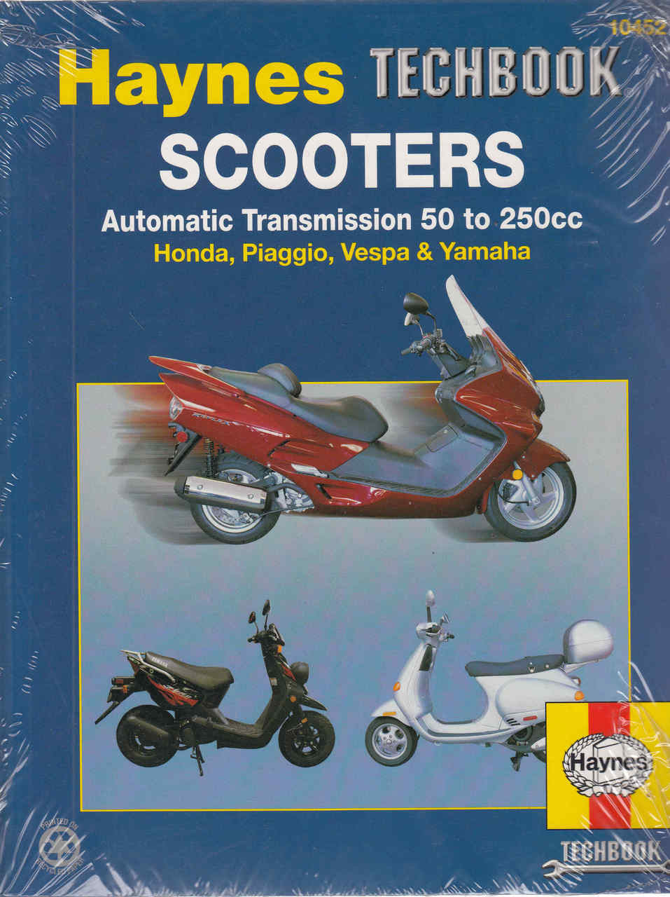 Scooters Automatic Transmission 50 to 250cc: Honda, Piaggio, Vespa & Yamaha (Techbook Series) (9781563926020)