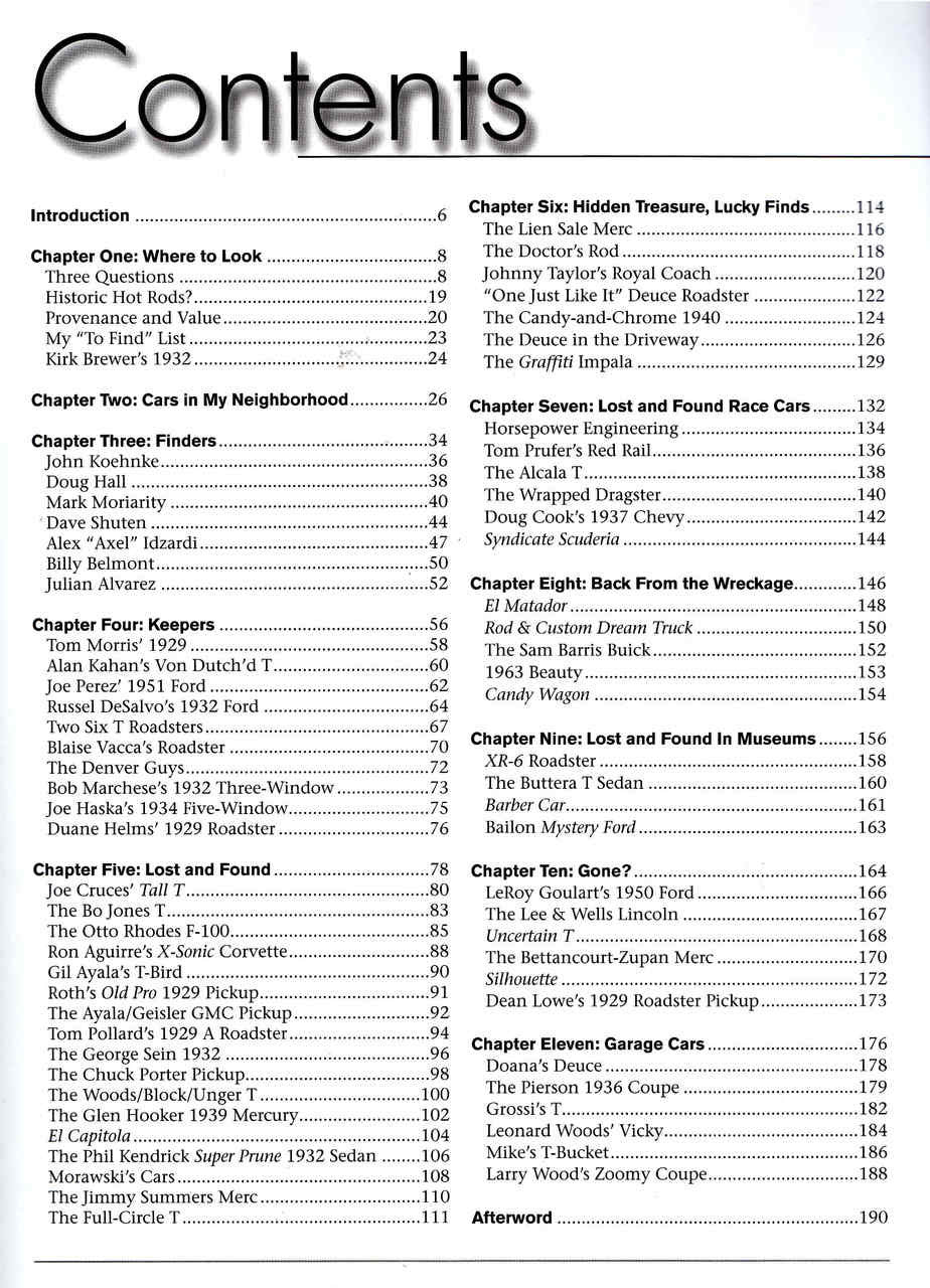 Lost Hot Rods: Remarkable Stories Of How They Were Found (9781613250853) - cont