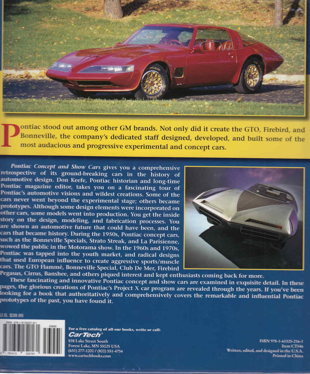 Pontiac Concept & Show Cars (9781613252161)