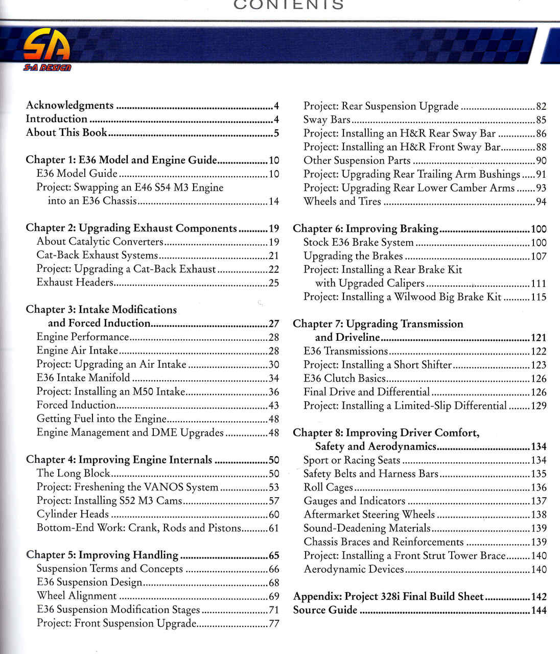 BMW 3-Series (E36) How To Build And Modify 1992 - 1999 (9781613252178) - cont