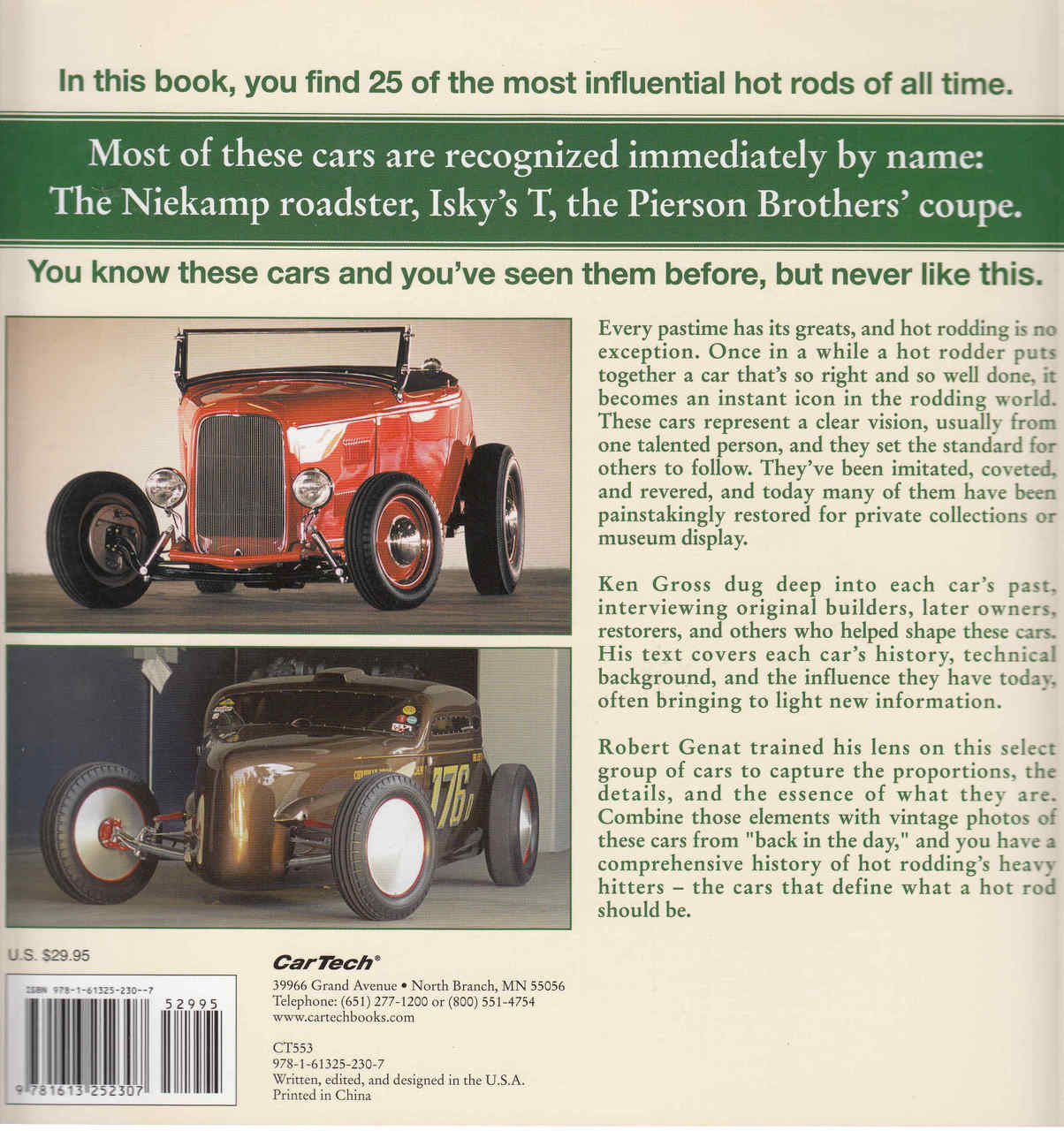 Hot Rod Milestones: America's Coolest Coupes, Roadsters, and Racers (9781613252307)