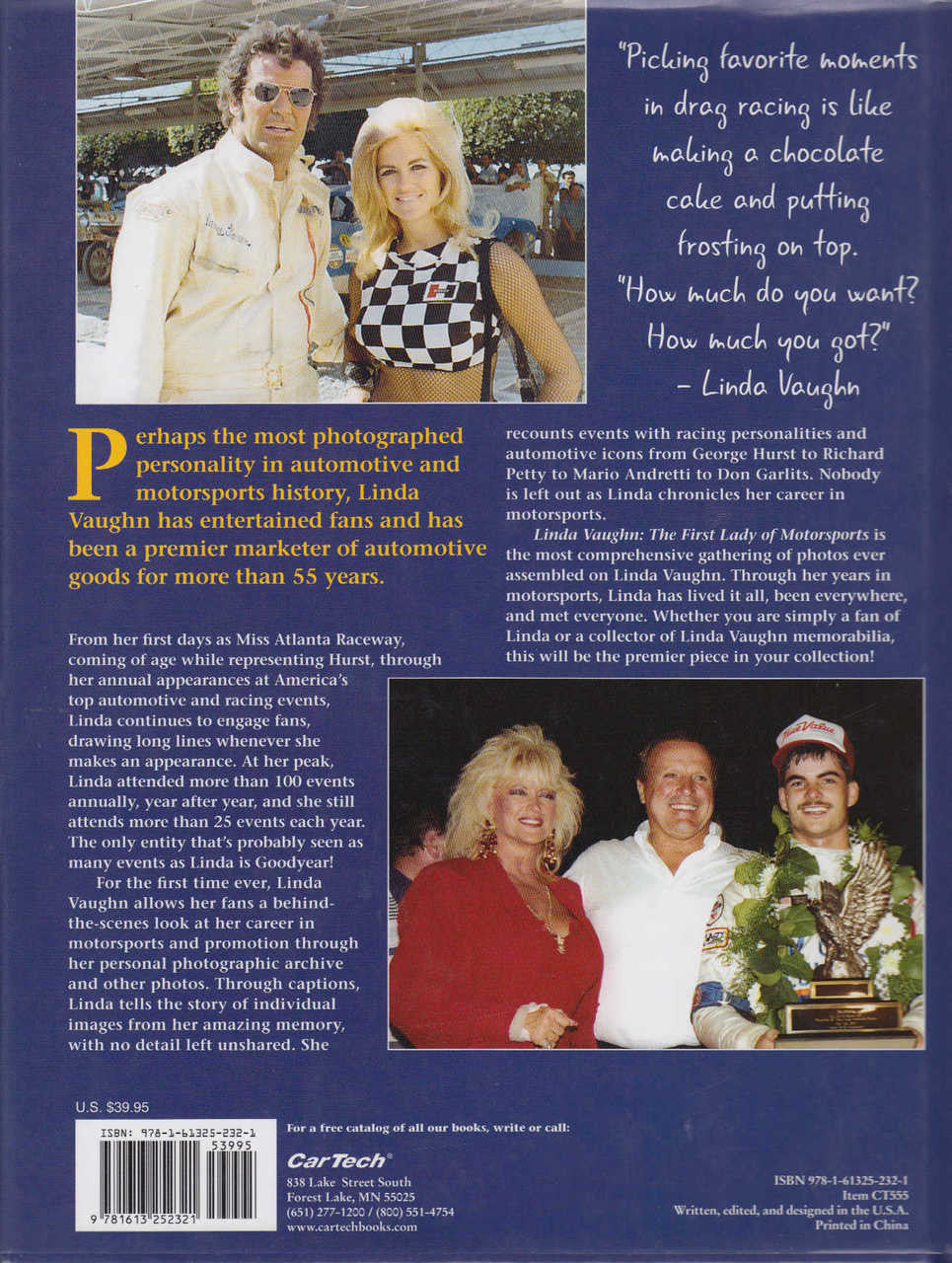 Linda Vaughn: The First Lady Of Motorsports (9781613252321)