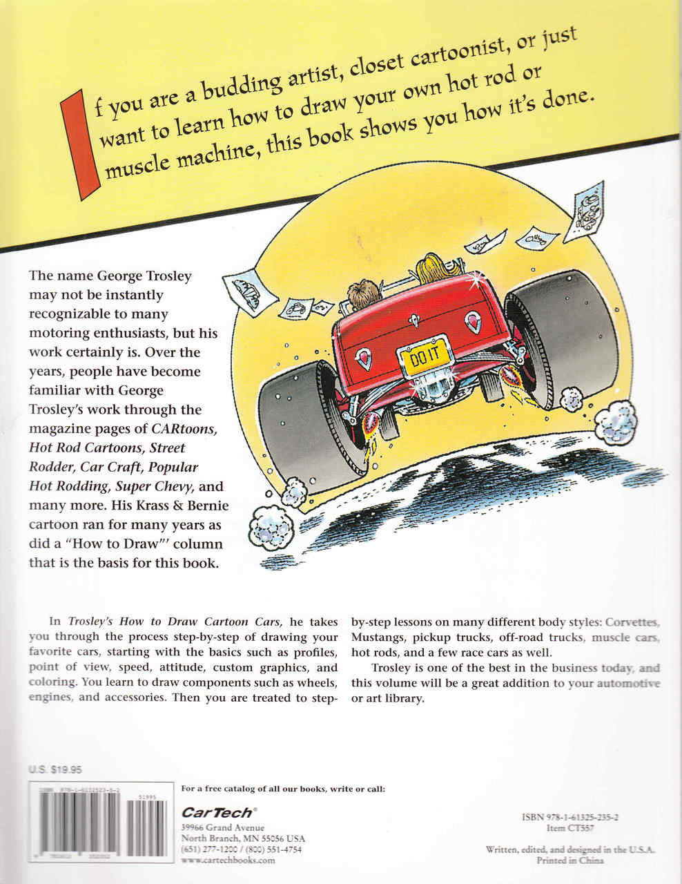 Trosley's How to Draw Cartoon Cars
