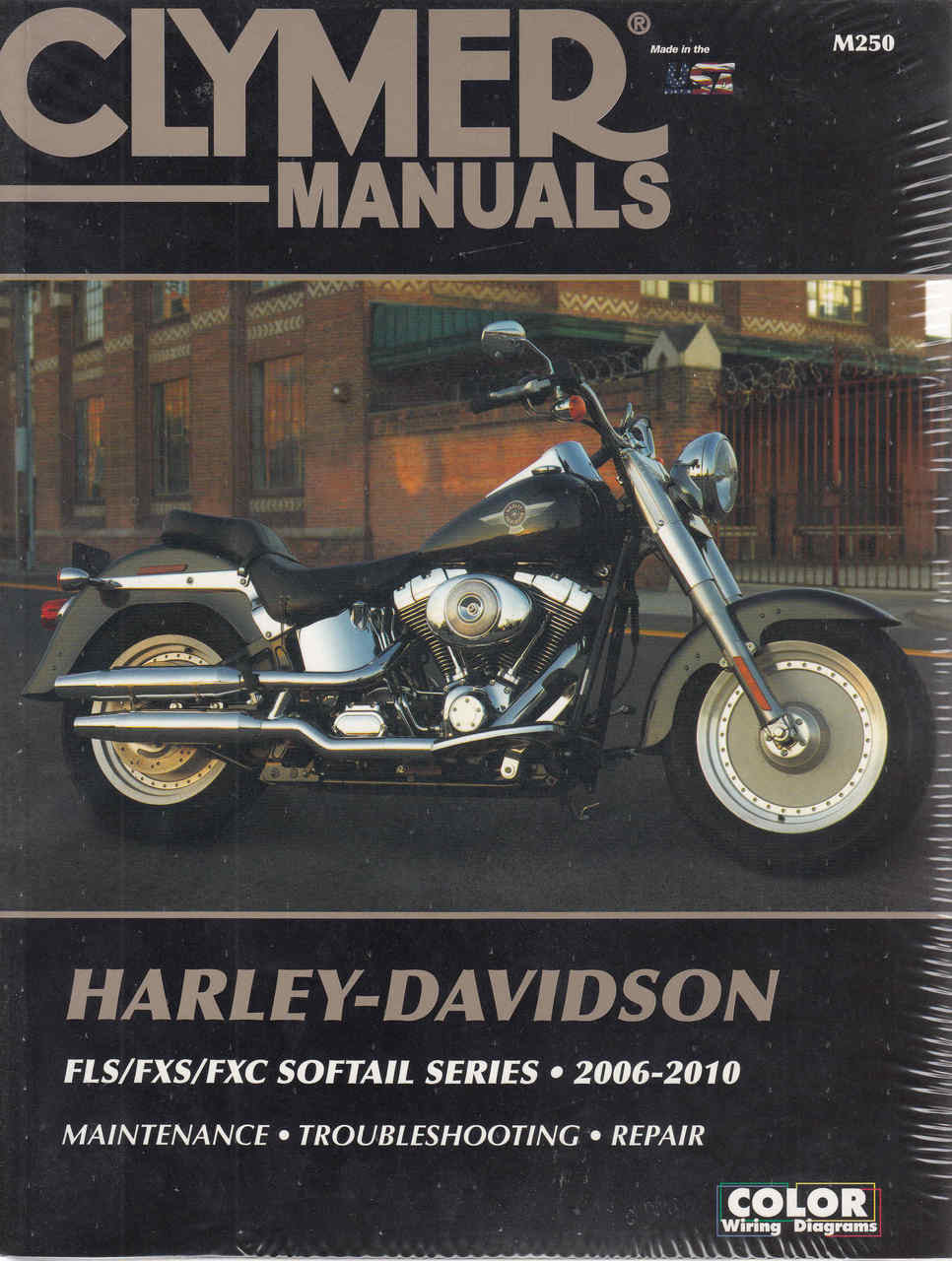 Harley-Davidson FLS, FXS, FXC Softail Series 2006 - 2010 Workshop Manual