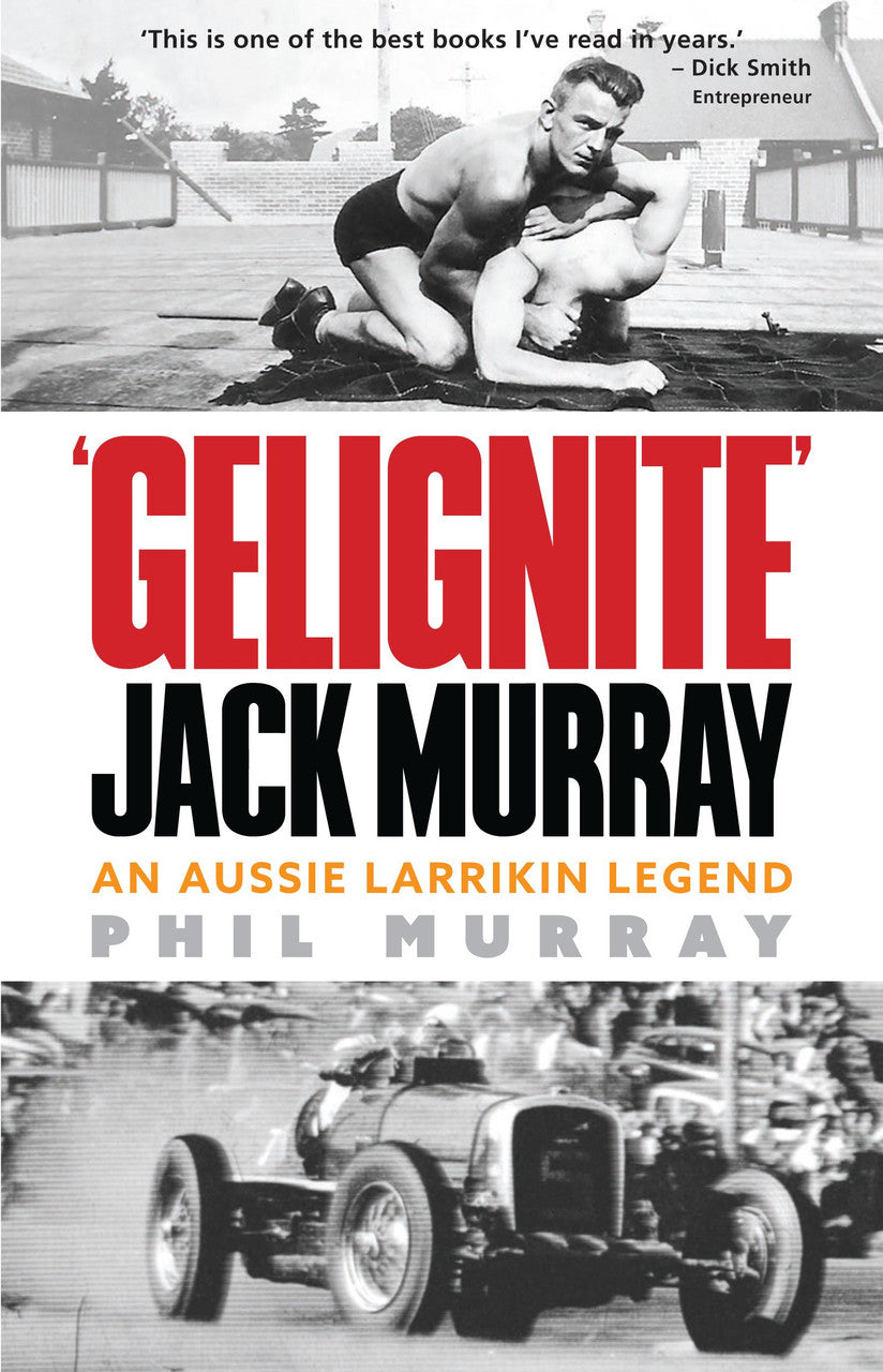 Paperback book cover: 'GELIGNITE' and 'Jack Murray' text