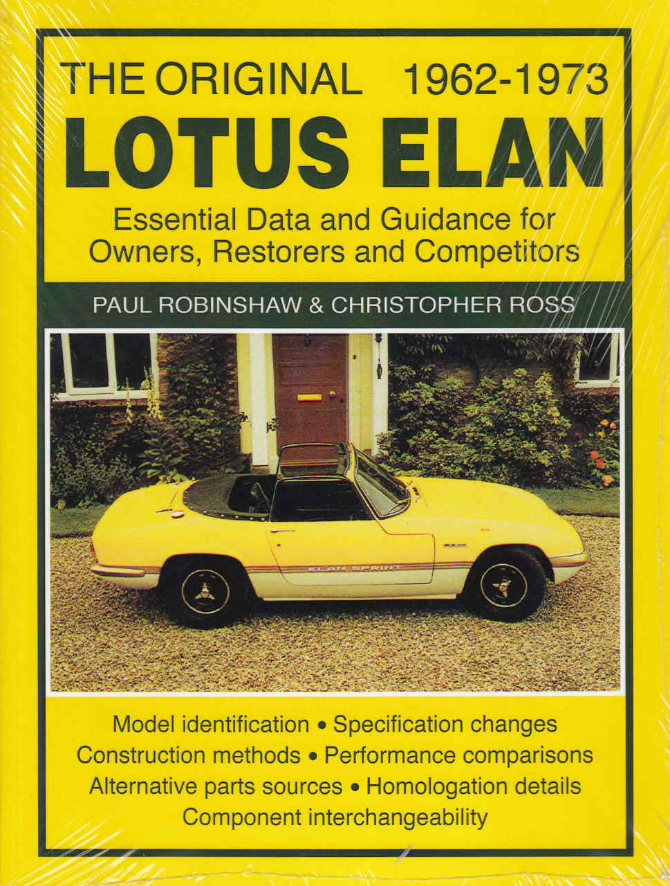 The Original Lotus Elan 1962 - 1973 (Revised Brooklands Edition) (9781783180004)