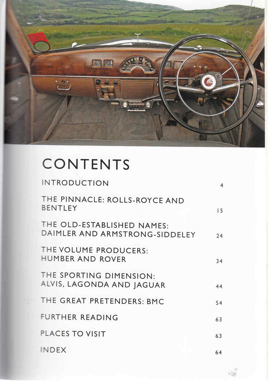British Luxury Cars Of THe 1950s And '60s (Shire Library) (9781784420642)