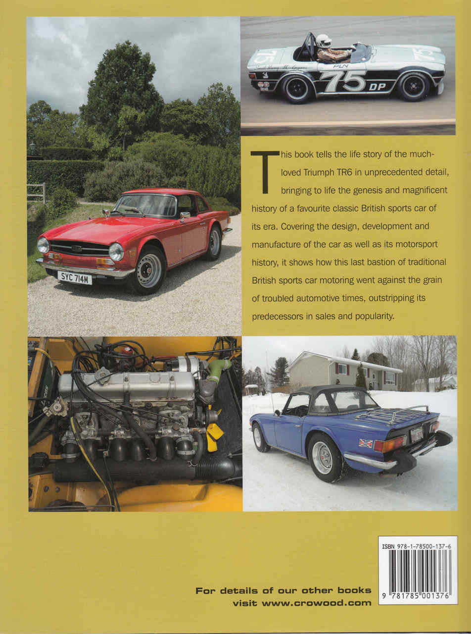 Triumph TR6 The Complete Story (9781785001376) - back