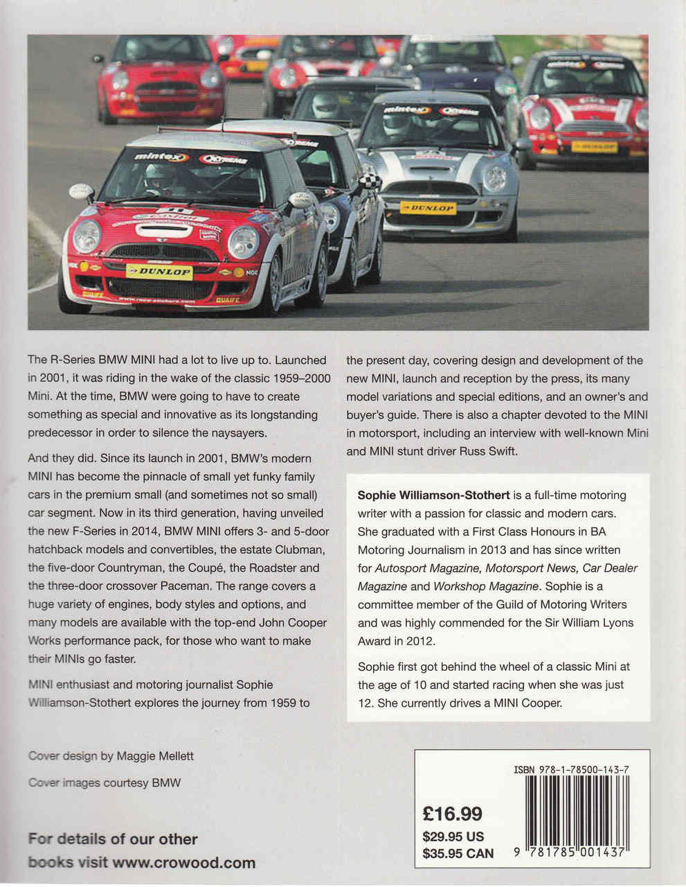 BMW Mini: An Enthusiast's Guide (9781785001437 - back