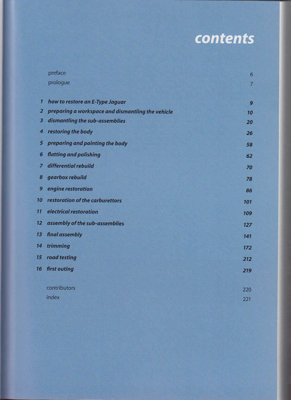 E-Type Restoration Manual: Classic Motor Cars with David Barzilay