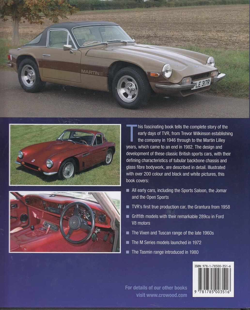 TVR The Trevor Wilkinson and Martin Lilley Years 1946 - 1982