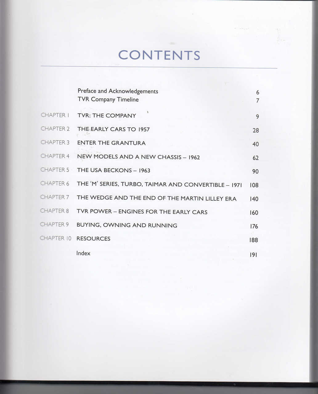 TVR The Trevor Wilkinson and Martin Lilley Years 1946 - 1982