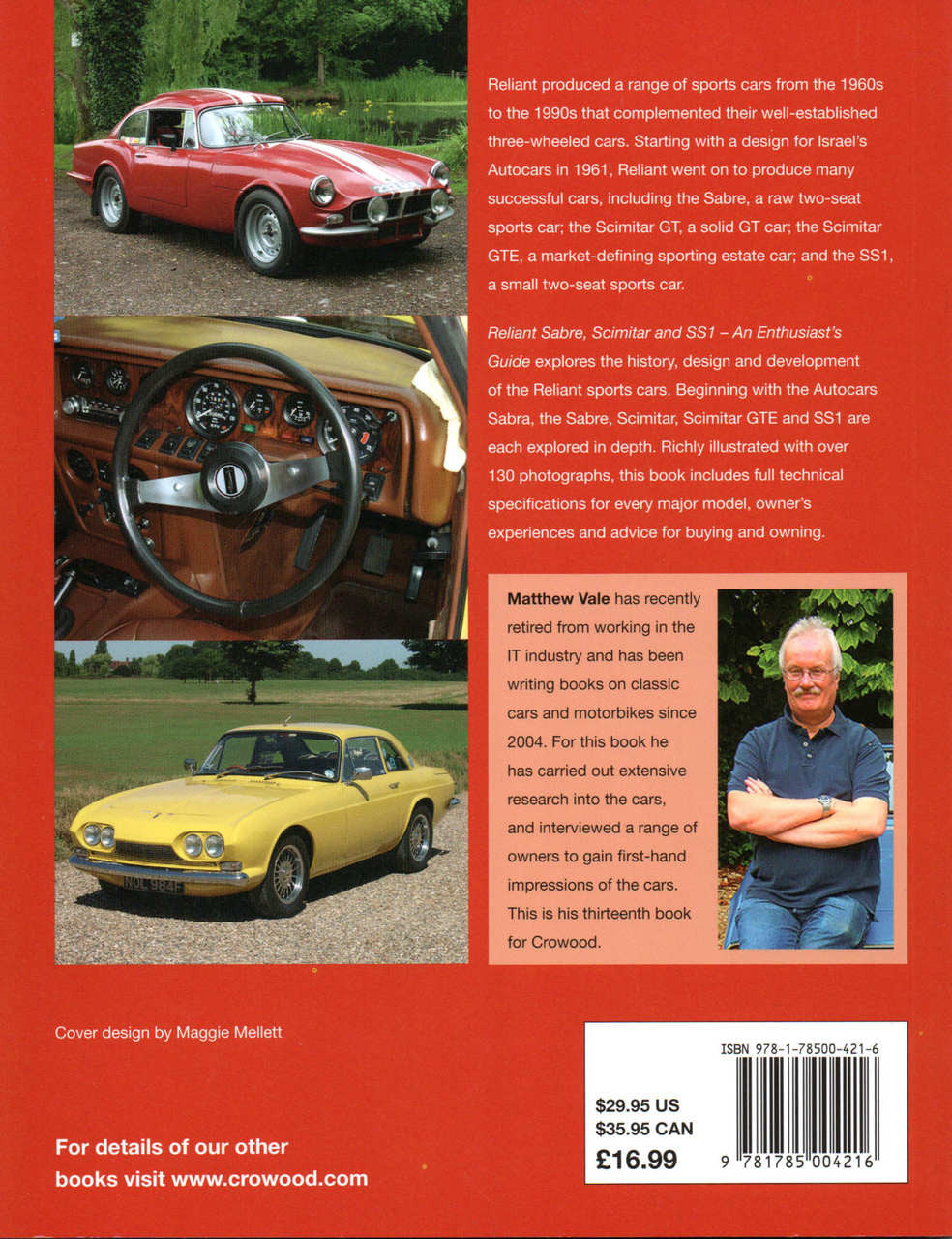 Reliant Sabre, Scimitar and SS1 - An Enthusiast's Guide (Matthew Vale) (	9781785004216)