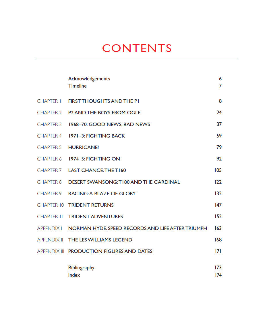 Book contents page with “Contents” header and chapter list with page numbers