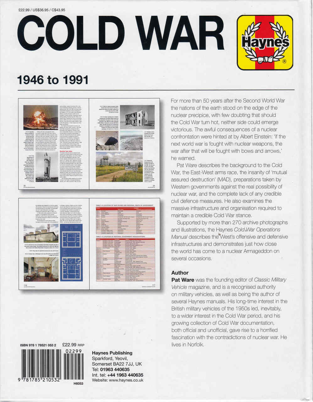 Cold War 1946 to 1991 Operations Manual (9781785210532)