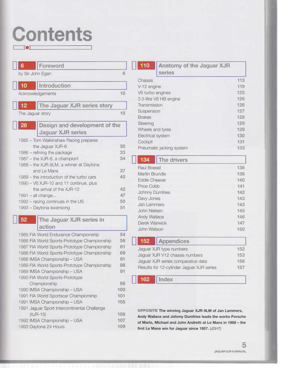 Jaguar XJR-9 1985 to 1993 Haynes Owners' Workshop Manual