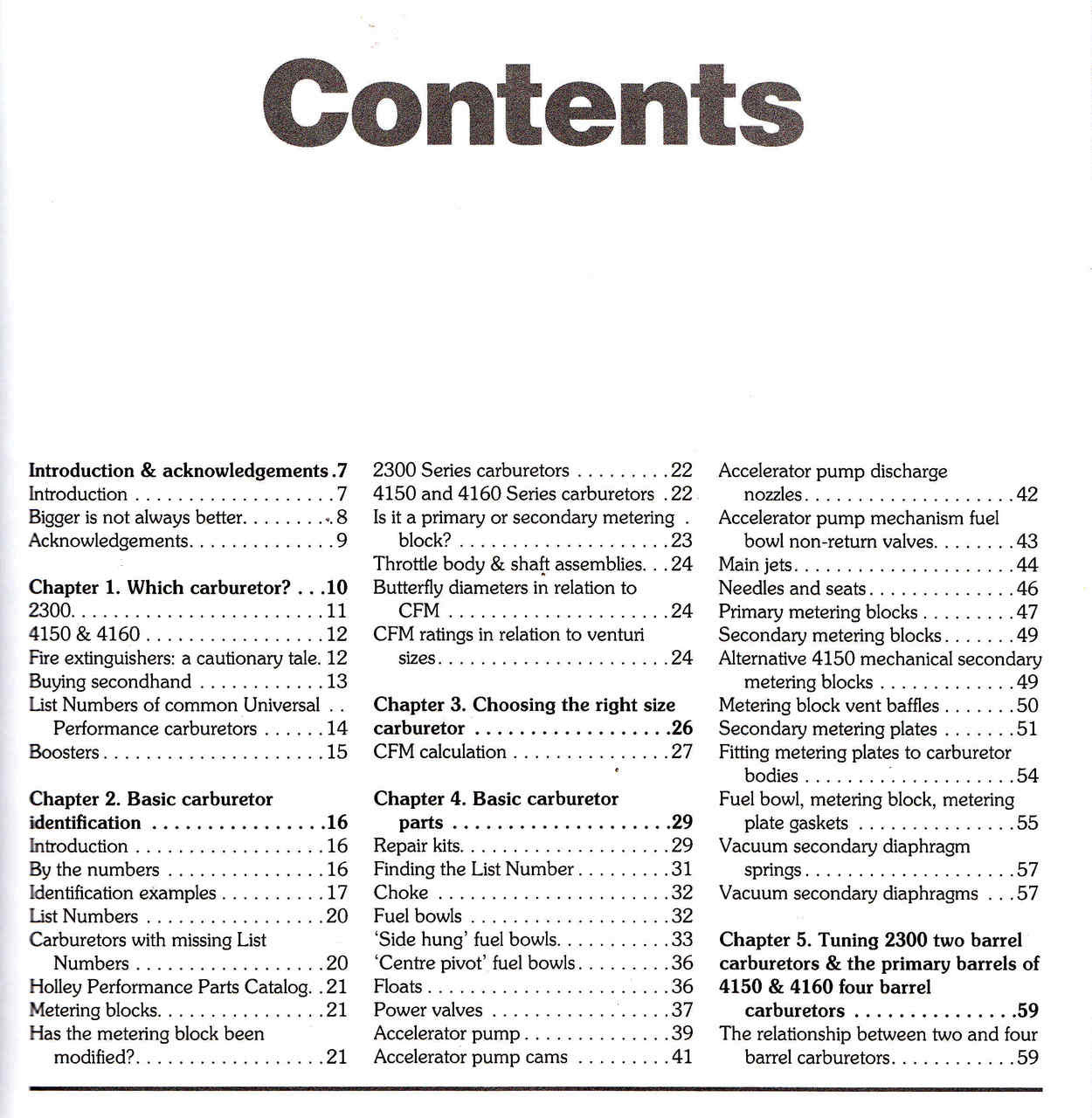 How To Build & Power Tune Holley Carburetors - Updated & Revised Edition ( Veloce Classic Reprint Series ) (9781787110472) - cont
