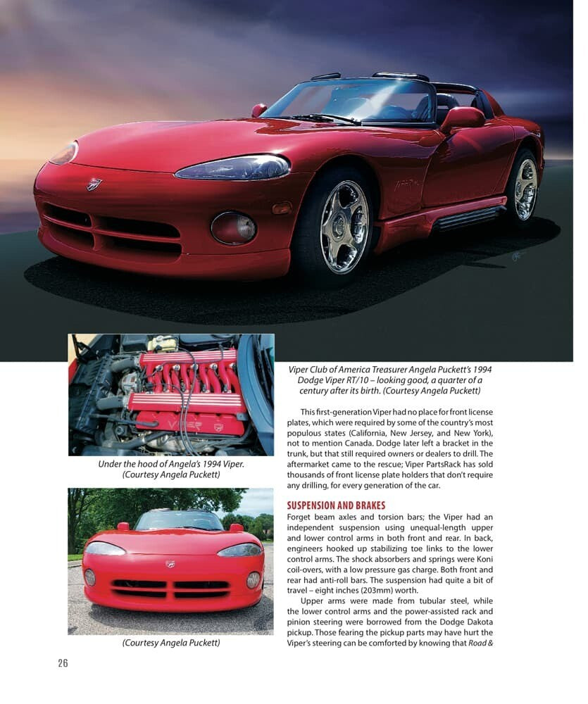 Dodge Viper - The Full Story of the World's First V10 Sports Car (David Zatz) (9781787115293)
