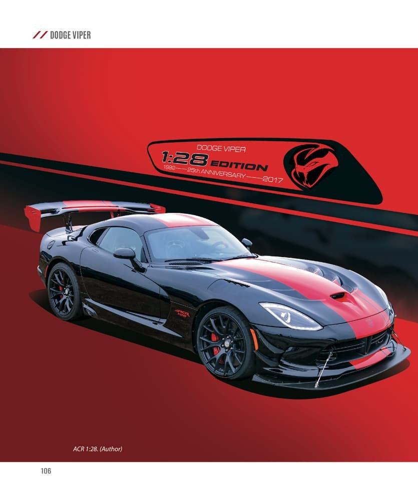 Dodge Viper - The Full Story of the World's First V10 Sports Car (David Zatz) (9781787115293)