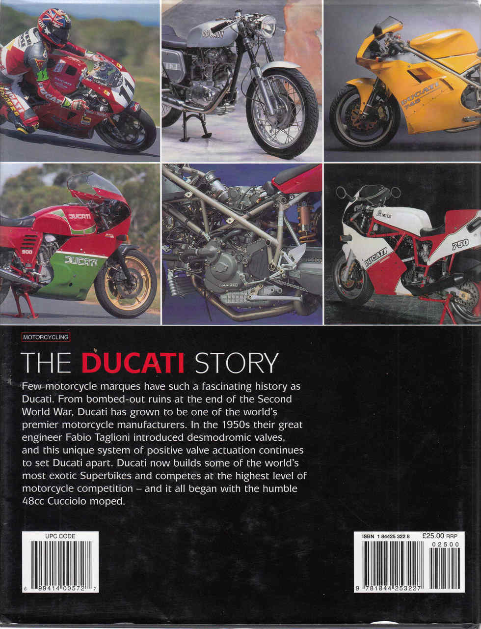 The Ducati Story (Fourth Edition) (9781844253227) - back