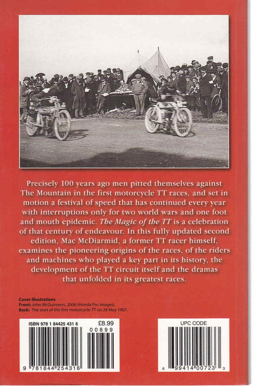 The Magic Of The TT (Paperback Edition) (9781844254316) - back