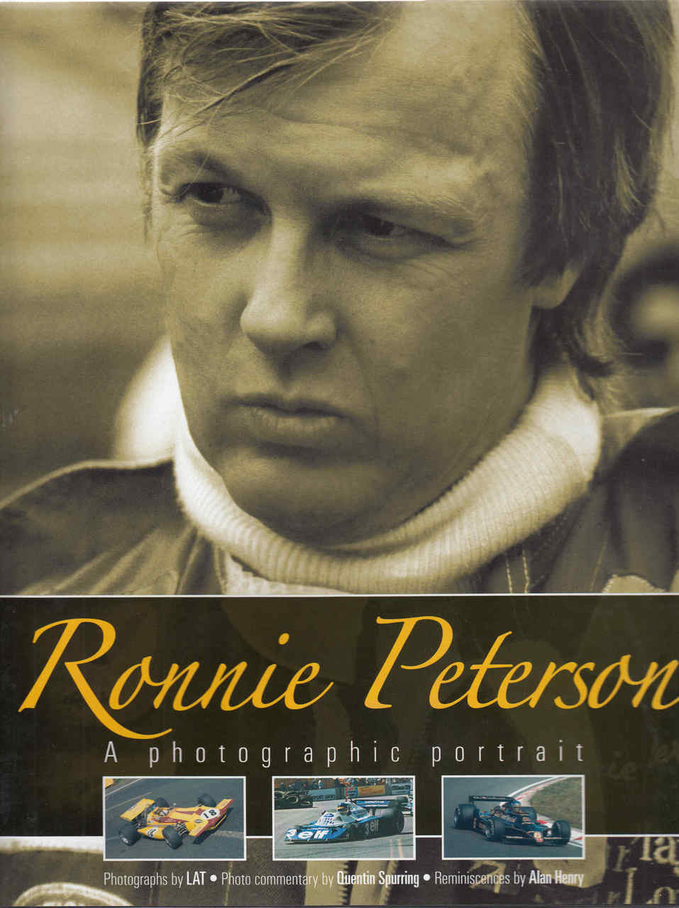 Ronnie Peterson: A Photographic Portrait (9781844255481)  - front