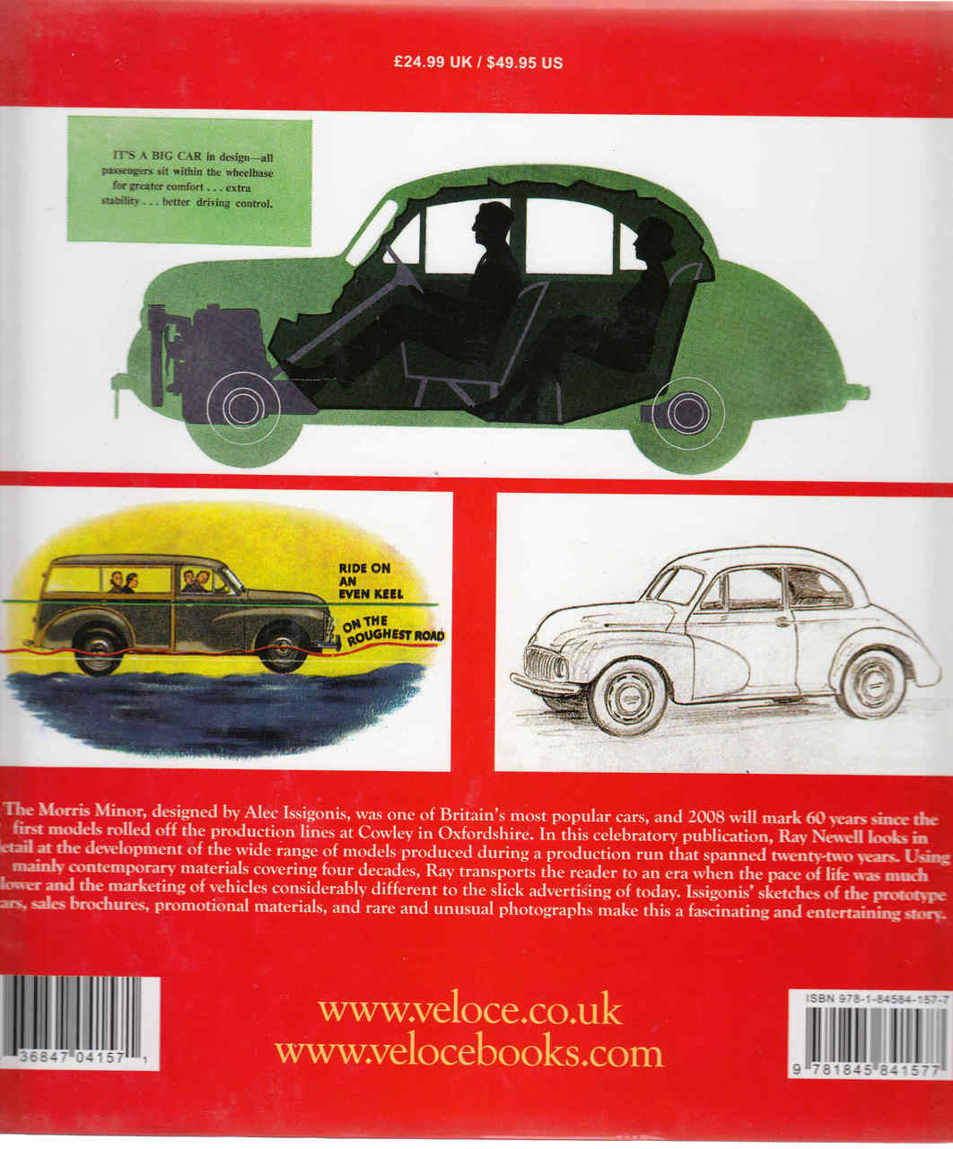 Morris Minor: 60 Years On The Road (9781845841577) - back