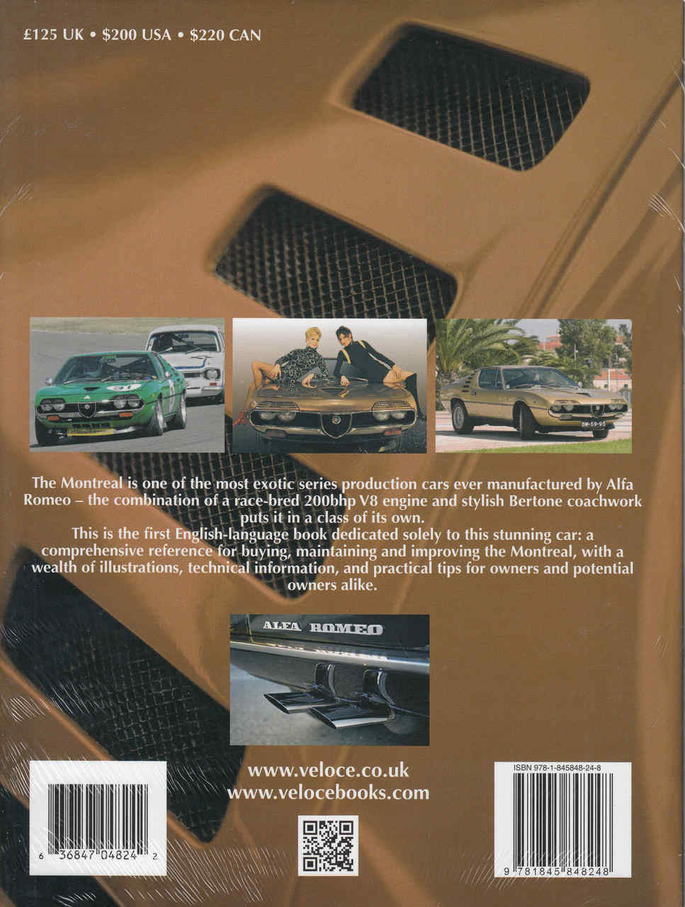 Alfa Romeo Montreal: The Essential Companion (Classic Reprint) (9781845848248)  - back