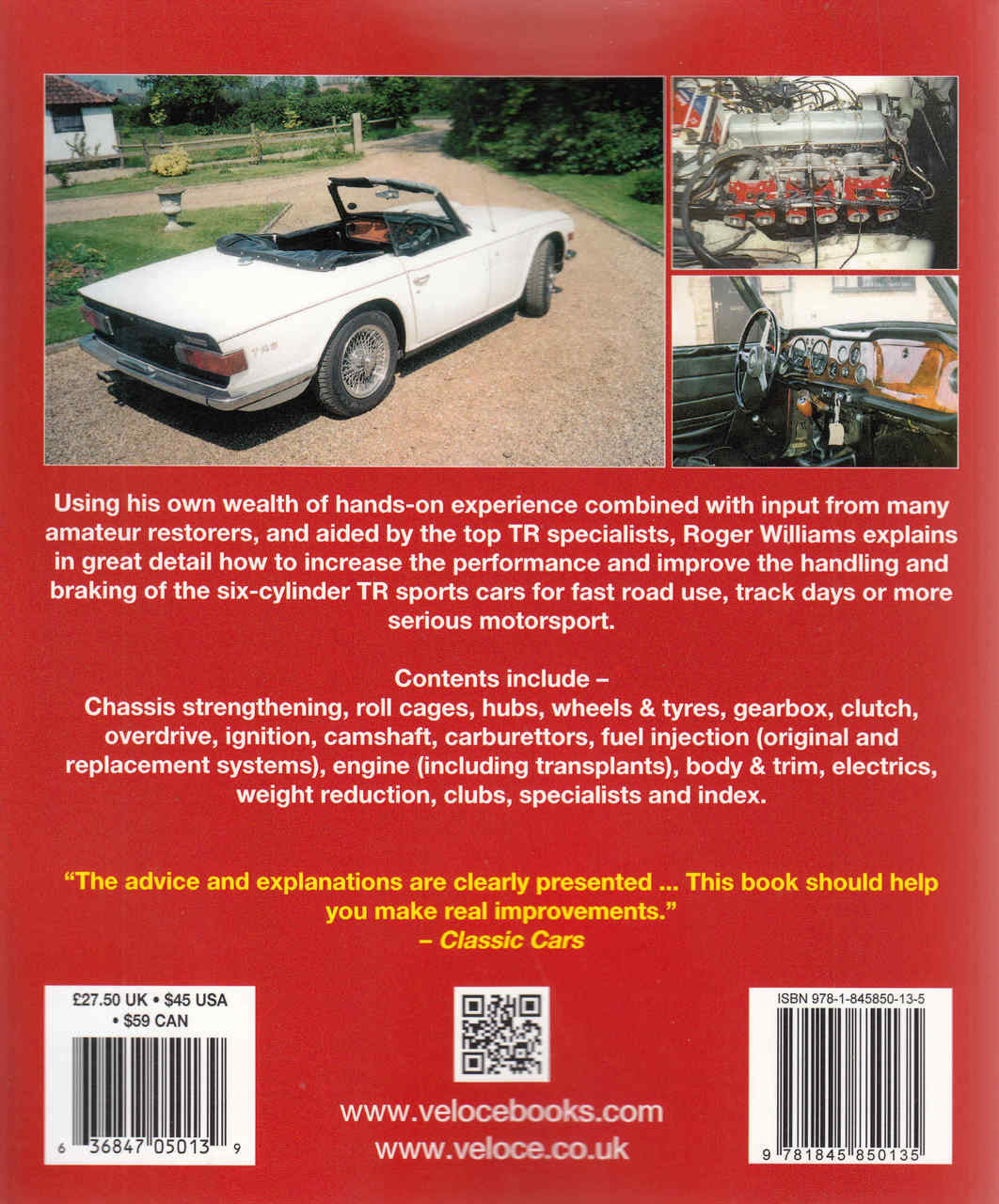 How To Improve Triumph TR5 250 & 6 SpeedPro Series (Veloce Classic Reprint Series) (9781845850135) (back)