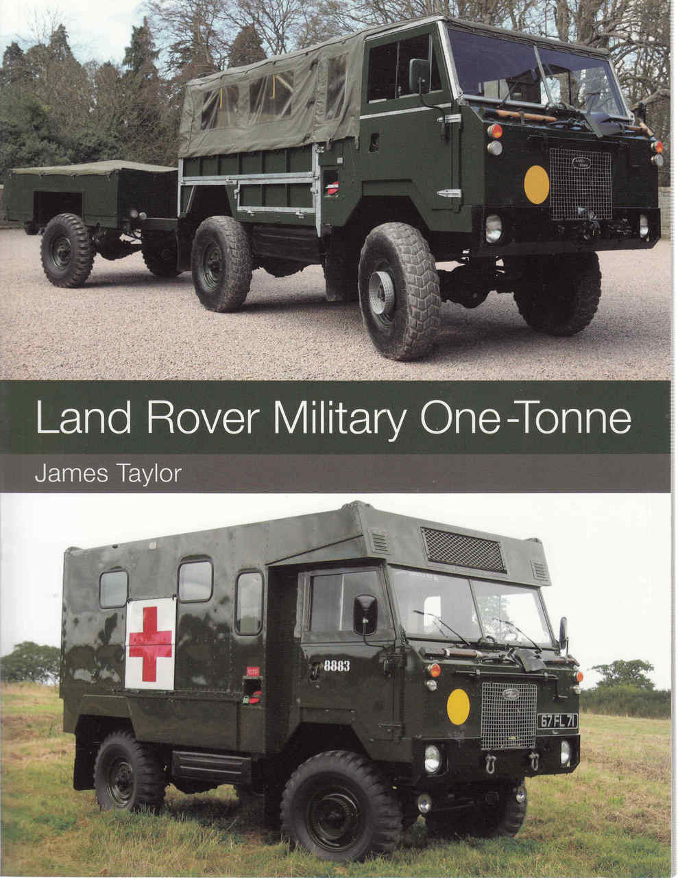 Military One-Tonne book cover showing olive cargo truck with medical cross