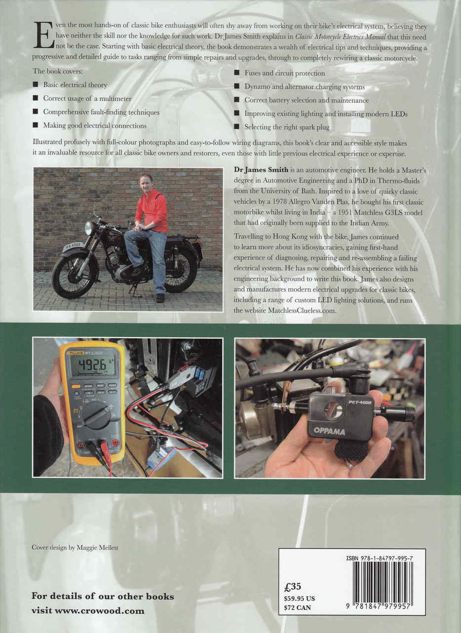Classic Motorcycle Electrics Manual Back