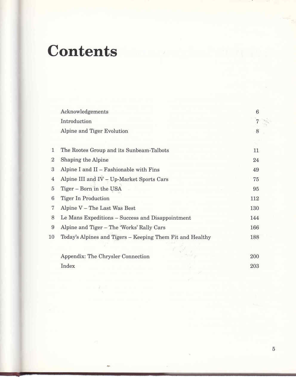 Sunbeam Alpine and Tiger: The Complete Story (9781852239411) - cont