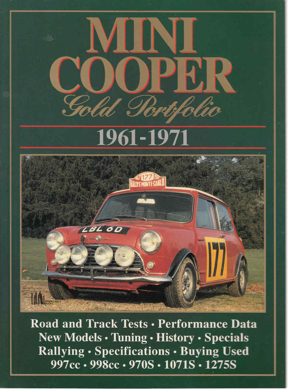 Mini Cooper Gold Portfolio 1961 - 1971 (9781855200524)