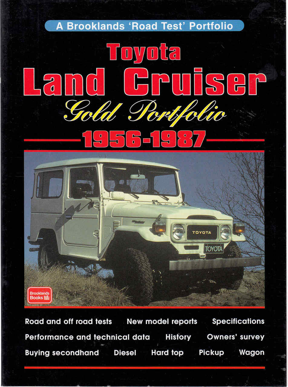 Toyota Land Cruiser Gold Portfolio 1956 - 1987 (9781855203983) - front