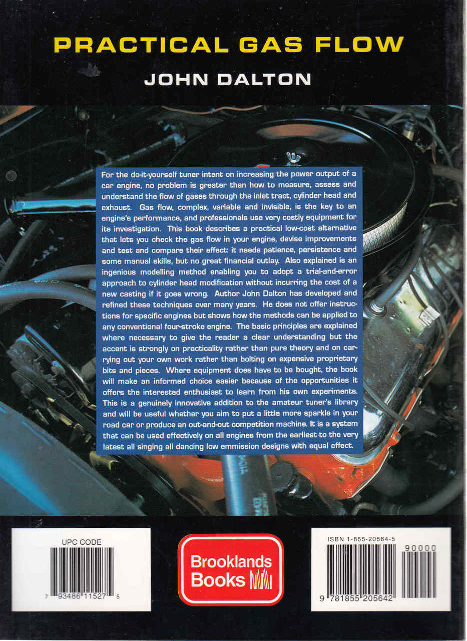 Practical Gas Flow: Techniques for low budget Performance Tuning - New Enlarged Edition (Brooklands Books Reprint) (9781855205642)