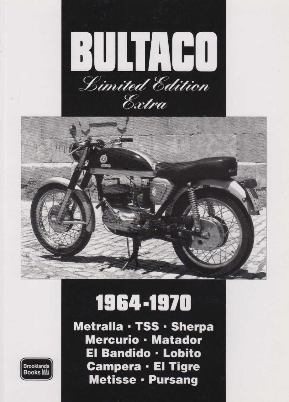 Bultaco Limited Edition Extra 1964-1970 Road Tests (9781855206915)