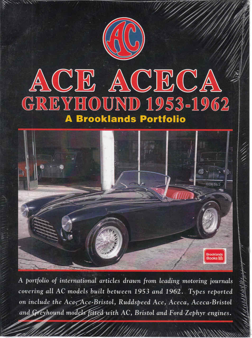 ACE ACEA Greyhound 1953-1962 A Brooklands Portfolio (9781855209787) - front
