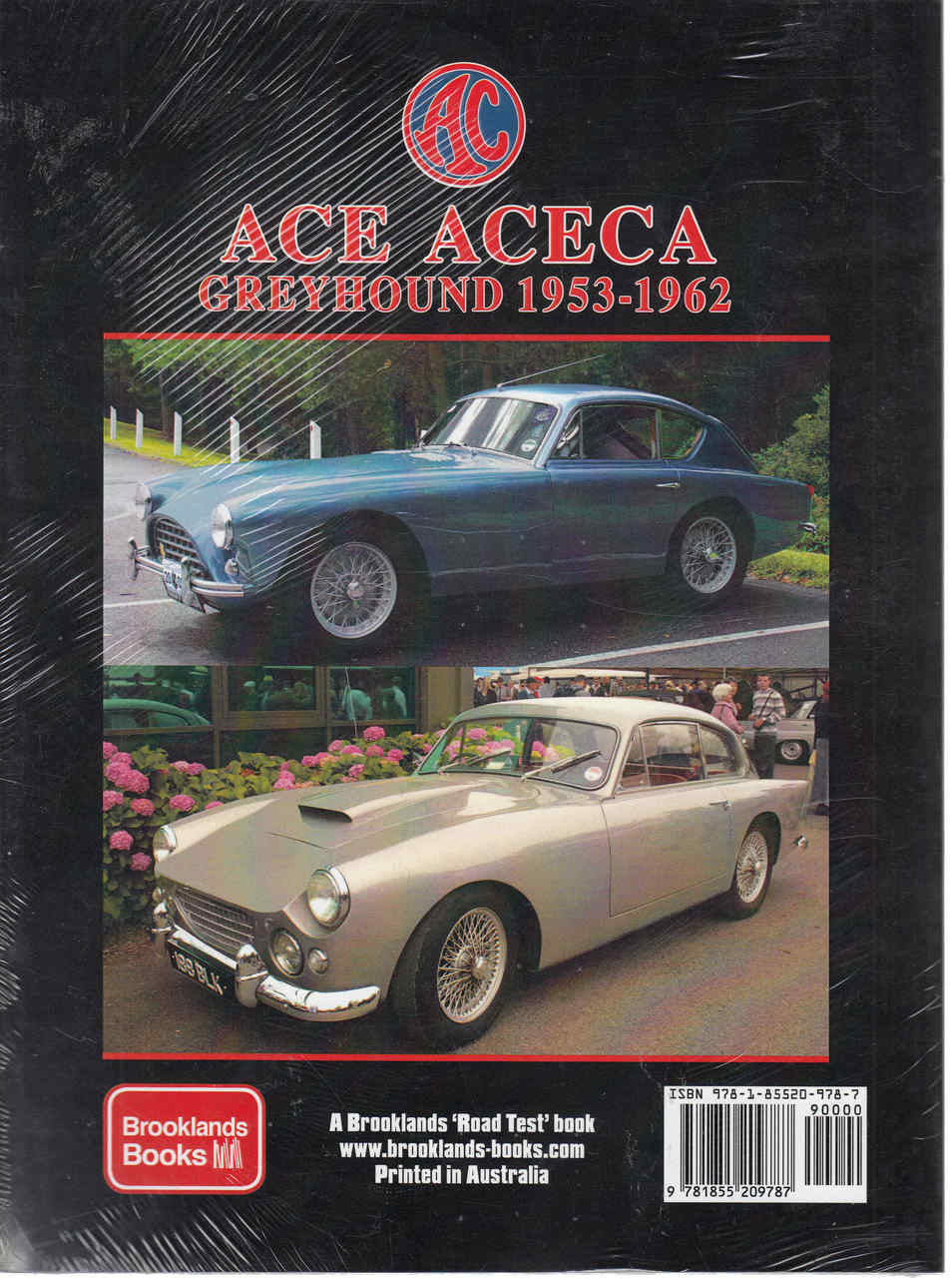 ACE ACEA Greyhound 1953-1962 A Brooklands Portfolio (9781855209787) - back