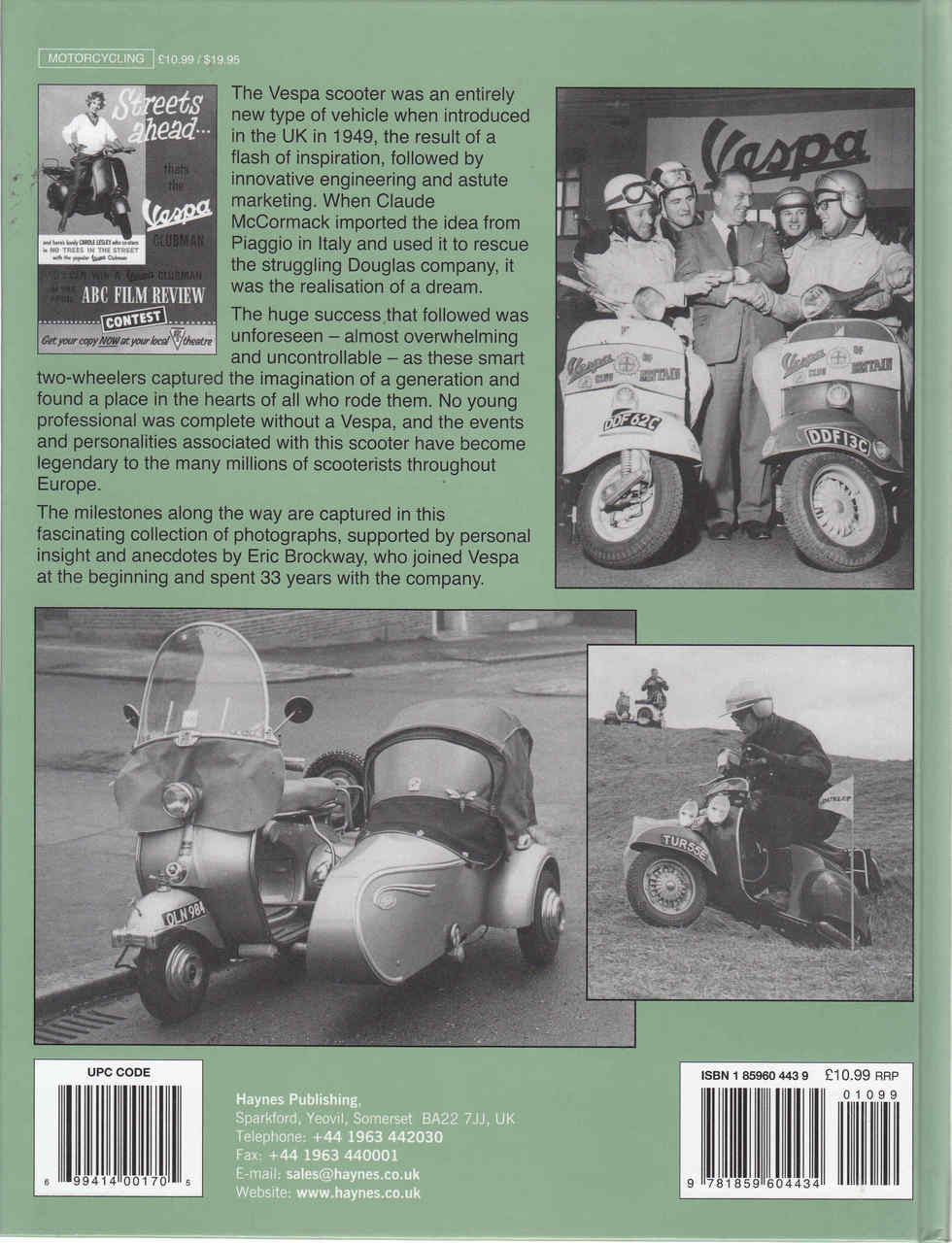 Vespa: An Ilustrated History (9781859604434) - back