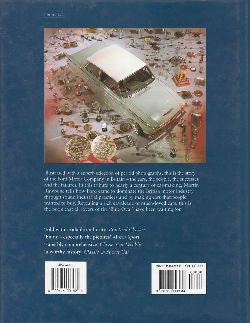 Ford In Britain: A History Of The Company And The Cars (9781859608234) - back