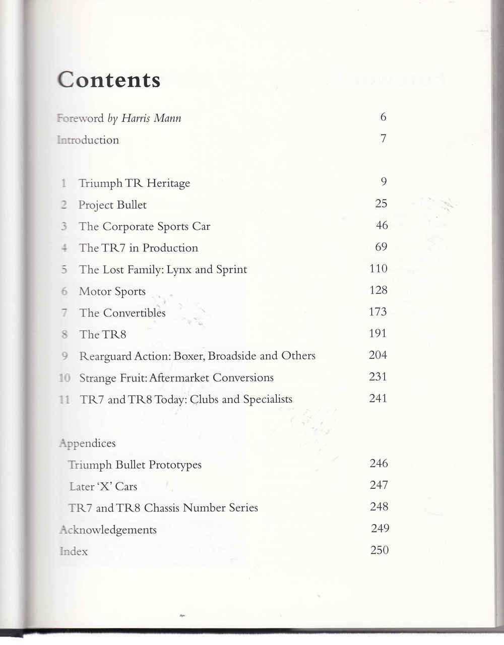 Triumph TR7: The Untold Story (9781861268914) - cont