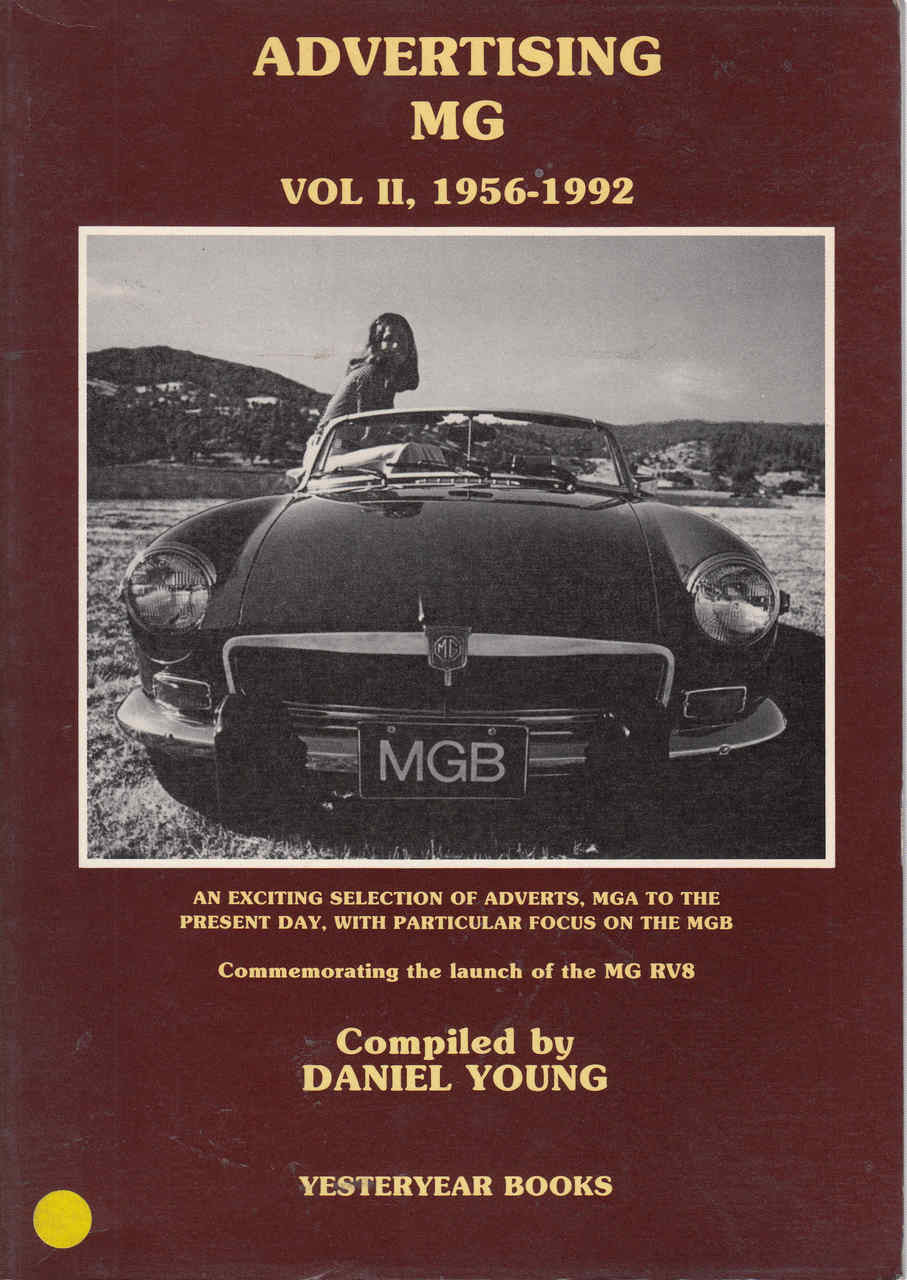 Advertising MG Vol II, 1956 - 1992 (9781873078082) - front