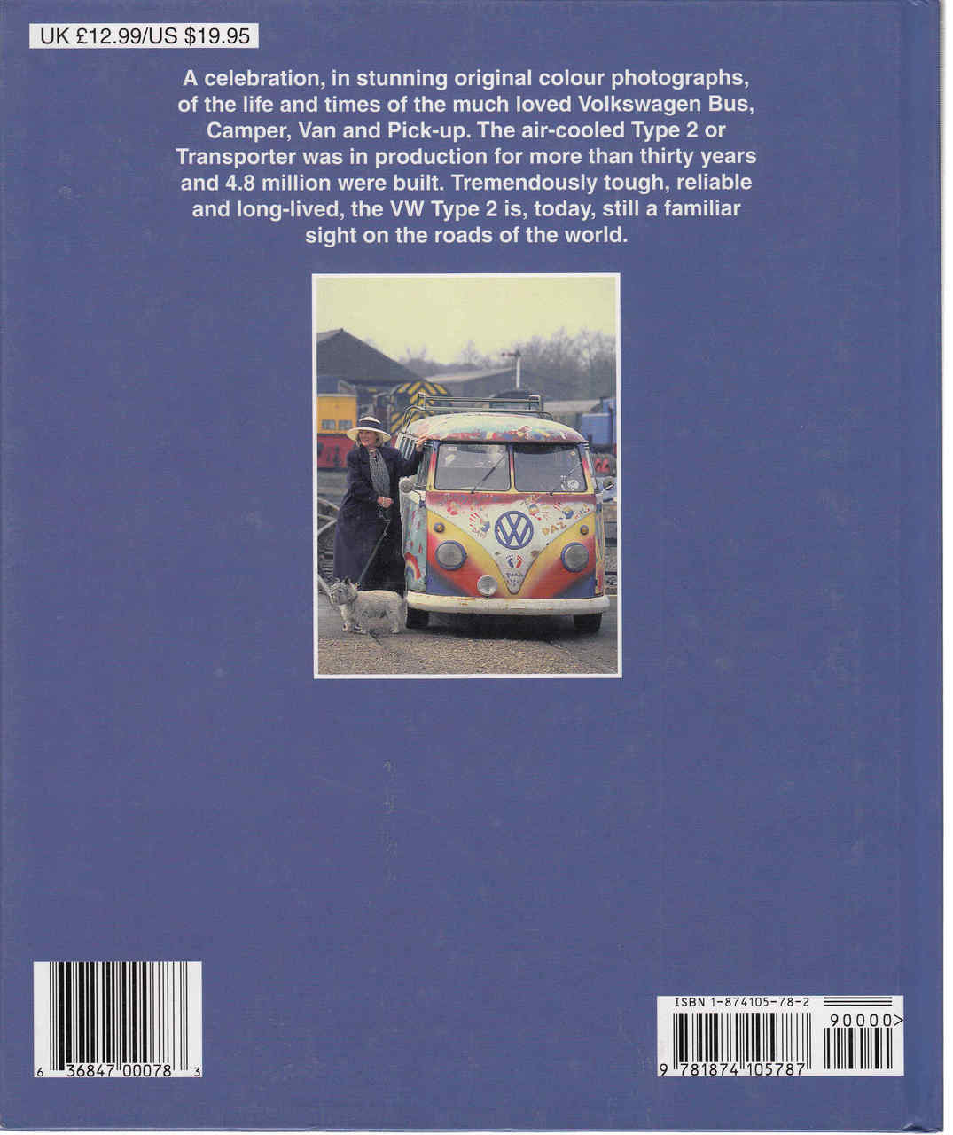 Volkswagen Bus Camper,Van & Pick-Up : Colour Family Album (9781874105787) - back