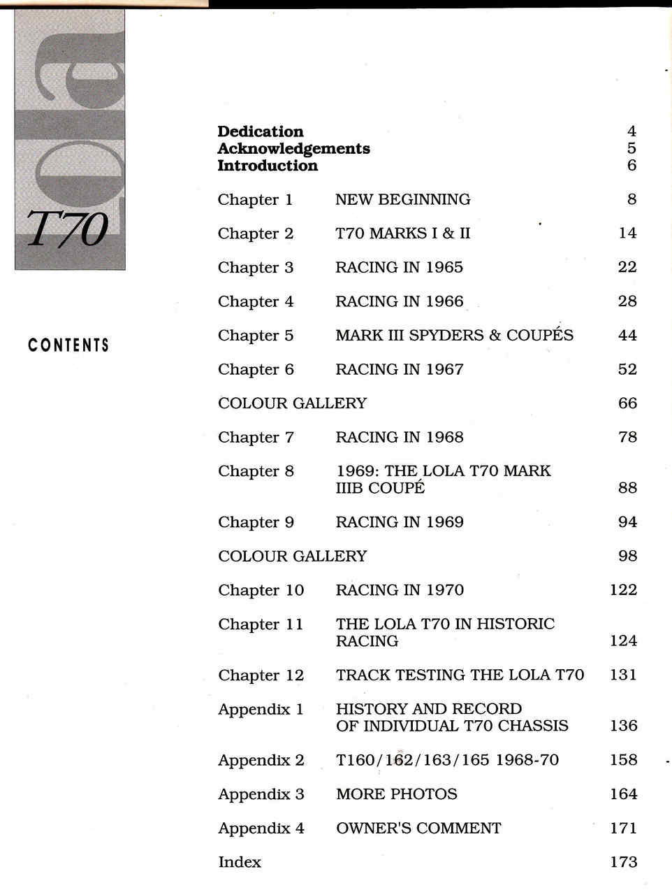 Lola T70 : The Racing History & Individual Chassis Record- Updated & Revised Edition (9781874105893) - cont