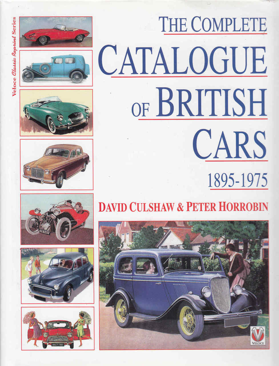 The Complete Catalogue Of British Cars 1895 - 1975 (9781874105930)