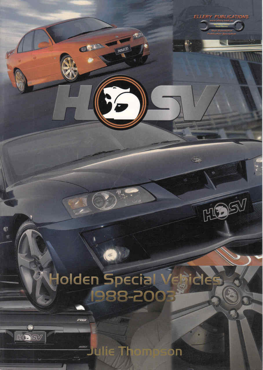 HSV: Holden Special Vehicles 1988 - 2005 (9781876720087)