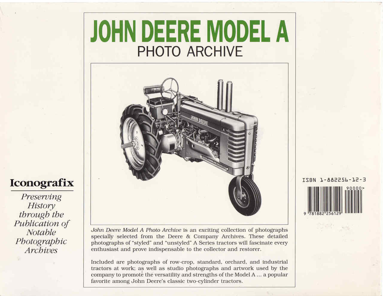 John Deere Model A: Photo Archive (9781882256129)